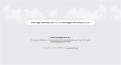 Desktop Screenshot of message.suedsee.com